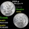 1889-p Morgan Dollar $1 Grades Choice+ Unc