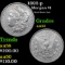 1892-p Morgan Dollar $1 Grades Choice AU