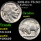 1938-d/s FS-513 Buffalo Nickel 5c Grades GEM+ Unc