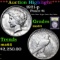 ***Auction Highlight*** 1921-p Peace Dollar $1 Graded Choice Unc By USCG (fc)