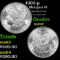 1902-p Morgan Dollar $1 Grades Choice+ Unc