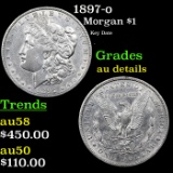 1897-o Morgan Dollar $1 Grades AU Details