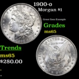 1900-o Morgan Dollar $1 Grades GEM Unc