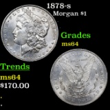 1878-s Morgan Dollar $1 Grades Choice Unc