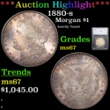 ***Auction Highlight*** 1880-s Morgan Dollar $1 Graded ms67 By SEGS (fc)