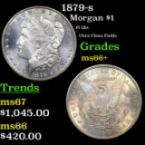 1879-s Morgan Dollar $1 Grades GEM++ Unc