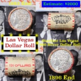 ***Auction Highlight*** Full Morgan/Peace Casino Las Vegas Stardust silver $1 roll $20 1883 & 1896 e