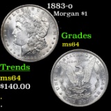1883-o Morgan Dollar $1 Grades Choice Unc
