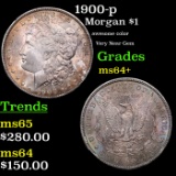 1900-p Morgan Dollar $1 Grades Choice+ Unc