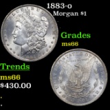 1883-o Morgan Dollar $1 Grades GEM+ Unc