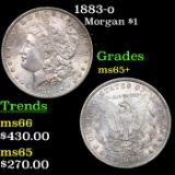 1883-o Morgan Dollar $1 Grades GEM+ Unc.