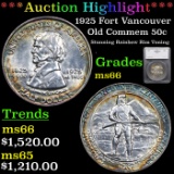 ***Auction Highlight*** 1925 Fort Vancouver Old Commem Half Dollar 50c Graded ms66 By SEGS (fc)