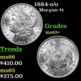 1884-o /o Morgan Dollar $1 Grades GEM+ Unc
