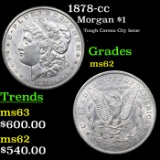 1878-cc Morgan Dollar $1 Grades Select Unc