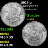 1903-p Morgan Dollar $1 Grades Select Unc