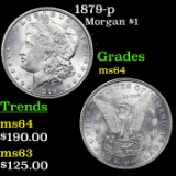 1879-p Morgan Dollar $1 Grades Choice Unc