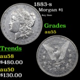 1883-s Morgan Dollar $1 Grades Choice AU