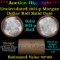 ***Auction Highlight*** Full solid date 1921-p Uncirculated Morgan silver dollar roll, 20 coins (fc)