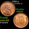 1918-p Lincoln Cent 1c Grades Choice Unc RB