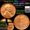 ***Auction Highlight*** 1955/1955 DDO Lincoln Cent 1c Graded ms63 rb By SEGS (fc)