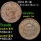 1855 N-10 Braided Hair Large Cent 1c Grades Select+ Unc BN