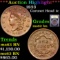 ***Auction Highlight*** 1833 Coronet Head Large Cent 1c Graded Select Unc BN By USCG (fc)