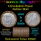 ***Auction Highlight*** Full solid Date Peace silver dollar roll, 20 coin 1923 & 'P' Ends (fc)