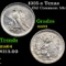 1935-s Texas Old Commem Half Dollar 50c Grades Choice Unc