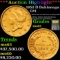 ***Auction Highlight*** 1852 D Dahlonega Gold Dollar $1 Grades BU+ By USCG (fc)
