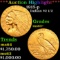 ***Auction Highlight*** 1915-p Gold Indian Quarter Eagle $2 1/2 Grades Select+ Unc (fc)