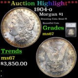 ***Auction Highlight*** 1904-o Morgan Dollar $1 Graded ms67 By SEGS (fc)