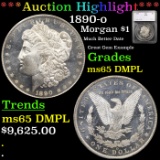 ***Auction Highlight*** 1890-o Morgan Dollar $1 Graded ms65 DMPL By SEGS (fc)