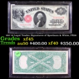 1917 $1 Legal Tender, Signatures of Speelman & White, FR39 Grades xf+