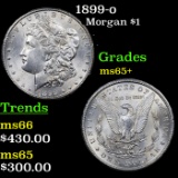 1899-o Morgan Dollar $1 Grades GEM+ Unc