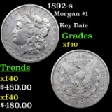 1892-s Morgan Dollar $1 Grades xf