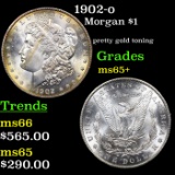 1902-o Morgan Dollar $1 Grades GEM+ Unc