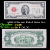 1928G $2 Red seal United States Note Grades Choice AU/BU Slider