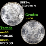 1885-o Morgan Dollar $1 Grades GEM+ Unc