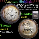 ***Auction Highlight*** 1900 Lafayette Lafayette Dollar $1 Graded ms64 By SEGS