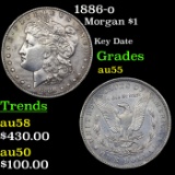 1886-o Morgan Dollar $1 Grades Choice AU