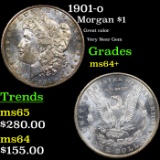 1901-o Morgan Dollar $1 Grades Choice+ Unc