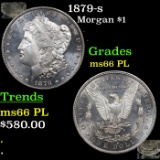 1879-s Morgan Dollar $1 Grades GEM+ UNC PL