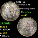 1883-o Morgan Dollar $1 Grades Select Unc