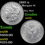 1897-o Morgan Dollar $1 Grades Choice AU