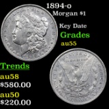 1894-o Morgan Dollar $1 Grades Choice AU