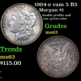 1904-o vam 5 R5 Morgan Dollar $1 Grades Select Unc