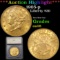 ***Auction Highlight*** 1905-p Gold Liberty Double Eagle $20 Graded au58 By SEGS (fc)