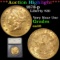 ***Auction Highlight*** 1878-p Gold Liberty Double Eagle $20 Graded au58 By SEGS (fc)