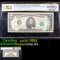 PCGS 1988 $5 FRN Mint Error Philidelphia, PA FR-1979C Offset Printing Error Back To Face Graded au55