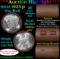 ***Auction Highlight*** Full solid date 1923-p Uncirculated Peace silver dollar roll, 20 coins (fc)